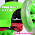 зелена тротинетка с три колела NUBELIOUS класик 2023