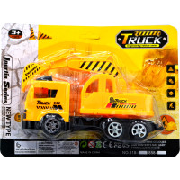 жълт камион играчка самосвал или багер