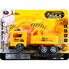 жълт камион играчка самосвал или багер