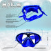 Силиконова  маска за плуване със шнорхел BAILS JB