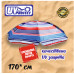 Евтин плажен чадър с качествена UV защита