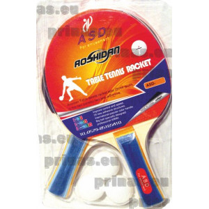 Комплект хилки и топчета за тенис на маса CLASSIC