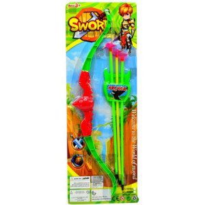 Детски лък играчка с 3 стрели