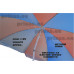 Плажен чадър BAILS N-190 NEON с UV защита 2023