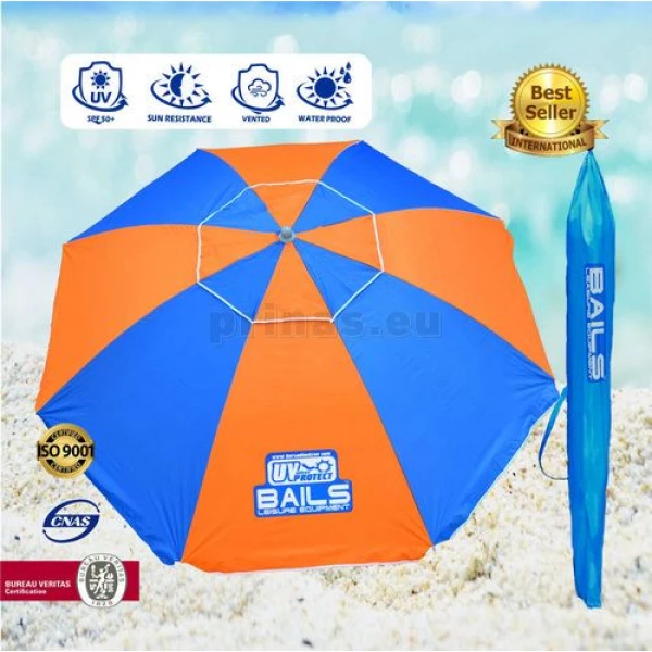 Голям чадър за слънце с УВ защита и вентилационна клапа